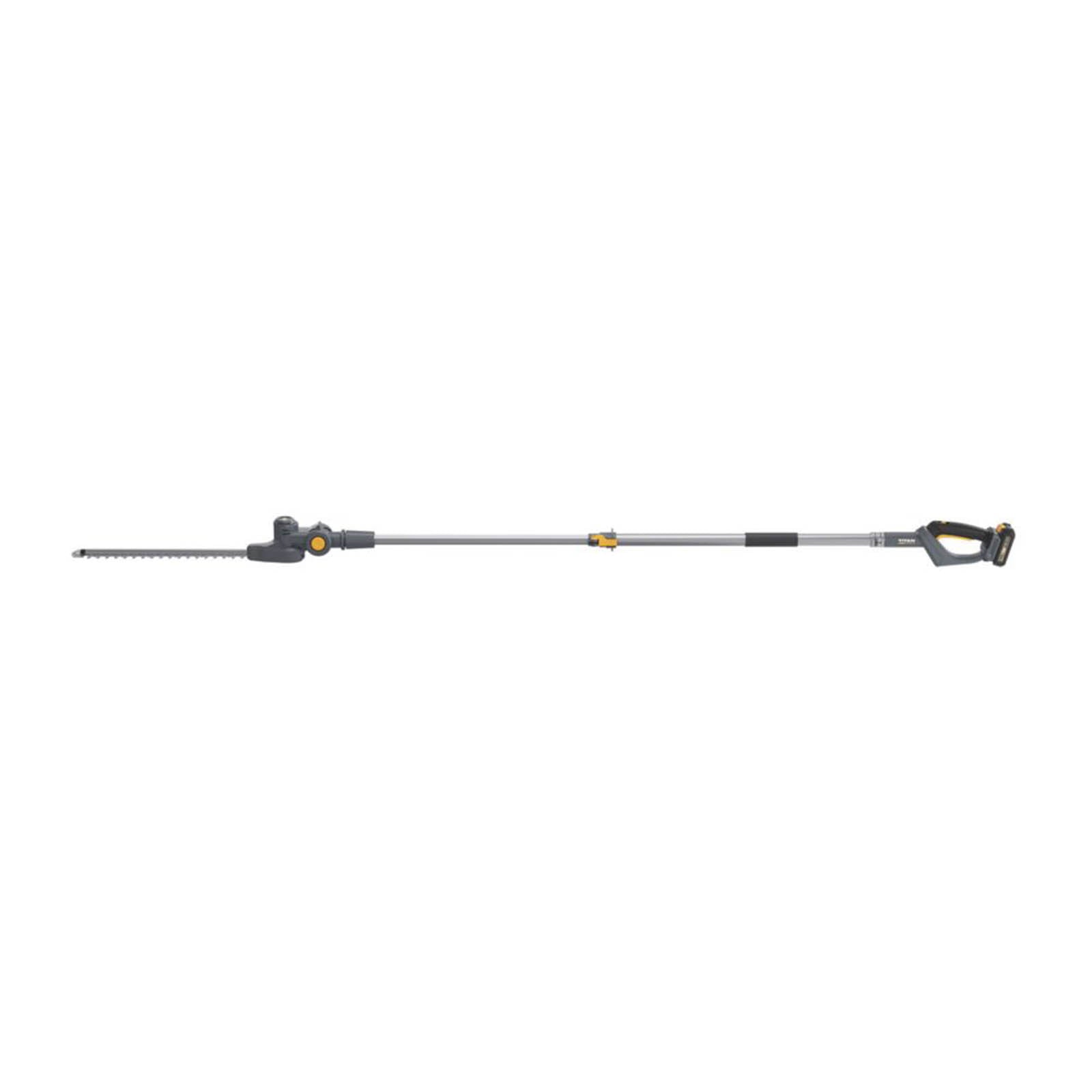 Titan TTI830HDC  45cm 18V 1 x 2Ah Li-Ion TXP Brushless Cordless Pole Hedge Trimmer - Image 2