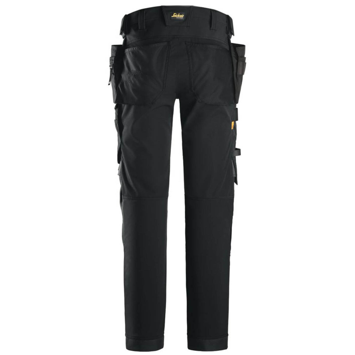Snickers Work Trousers Mens Slim Fit Black Stretch Multi Pockets Cargo 44W 30L - Image 3