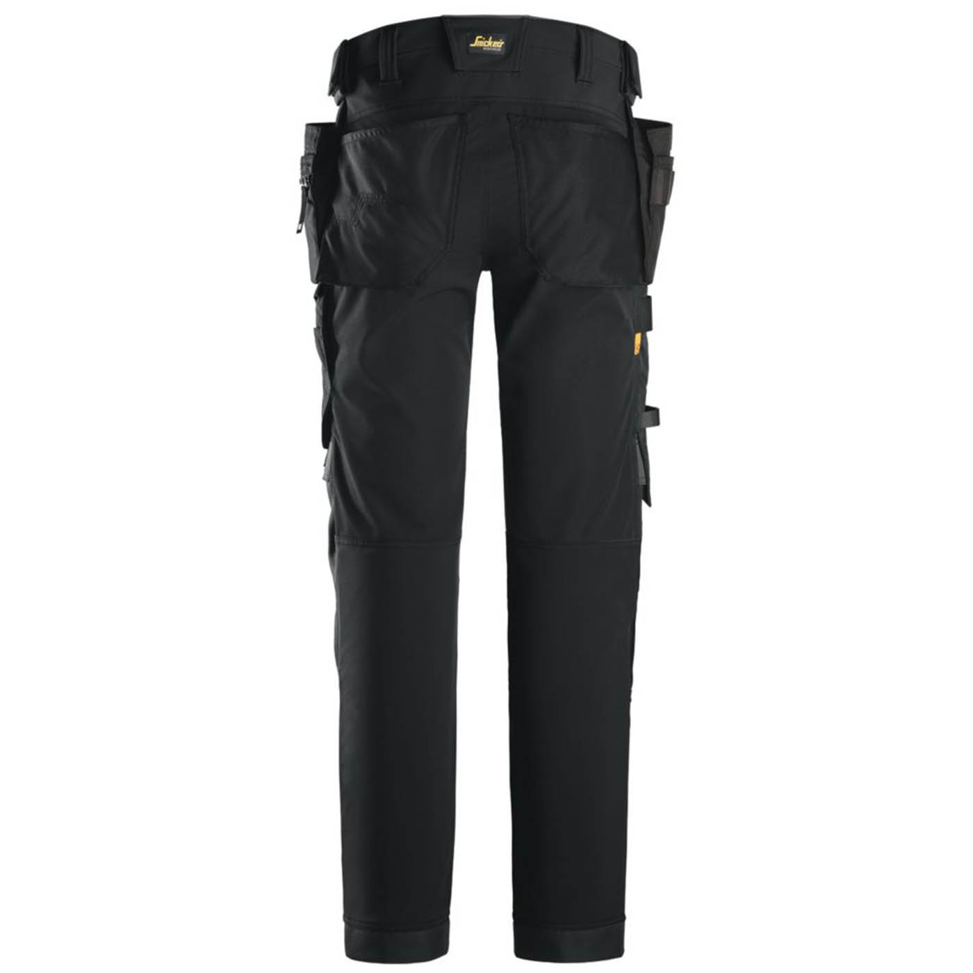 Snickers Work Trousers Mens Slim Fit Black Stretch Multi Pockets Cargo 44W 30L - Image 3