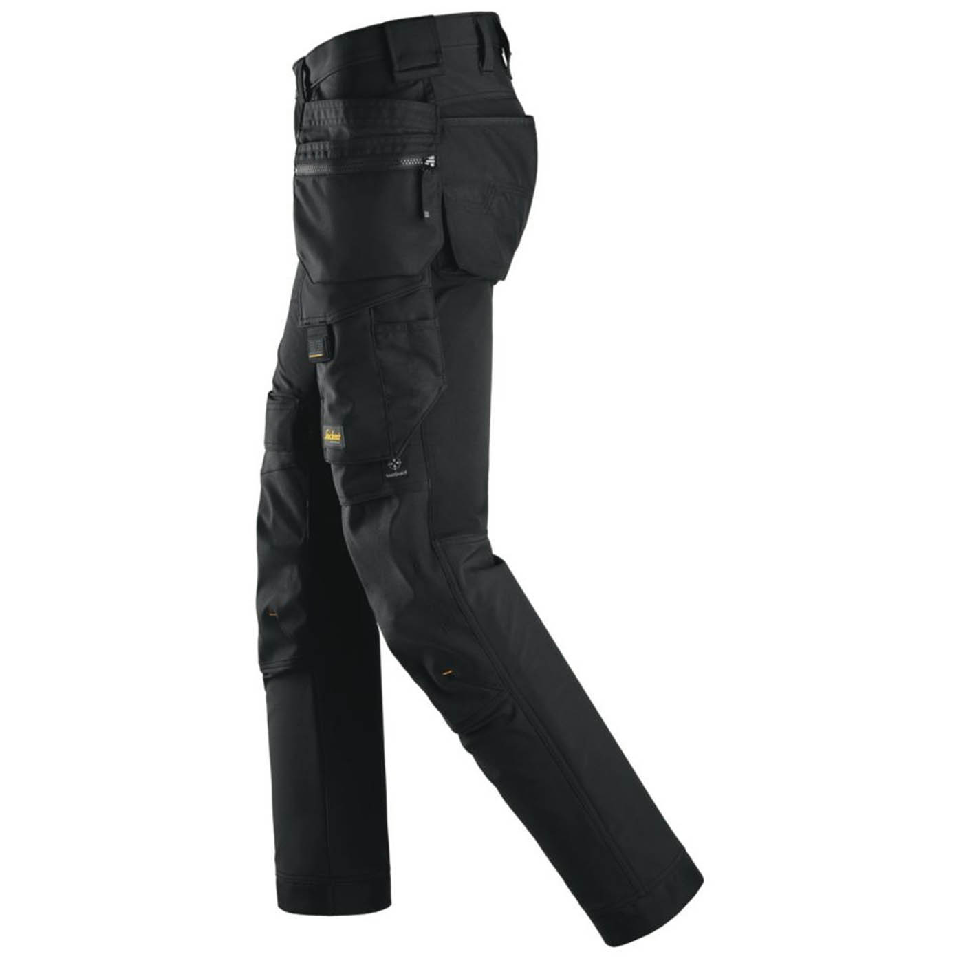 Snickers Work Trousers Mens Slim Fit Black Stretch Multi Pockets Cargo 44W 30L - Image 4