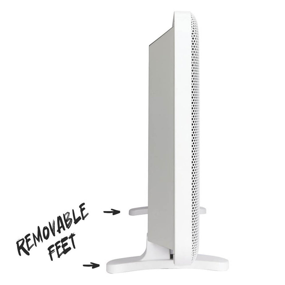 TCP  2000W Electric Portable or Wall-Mounted 2-in-1 Infrared Convection Heater White - Image 6