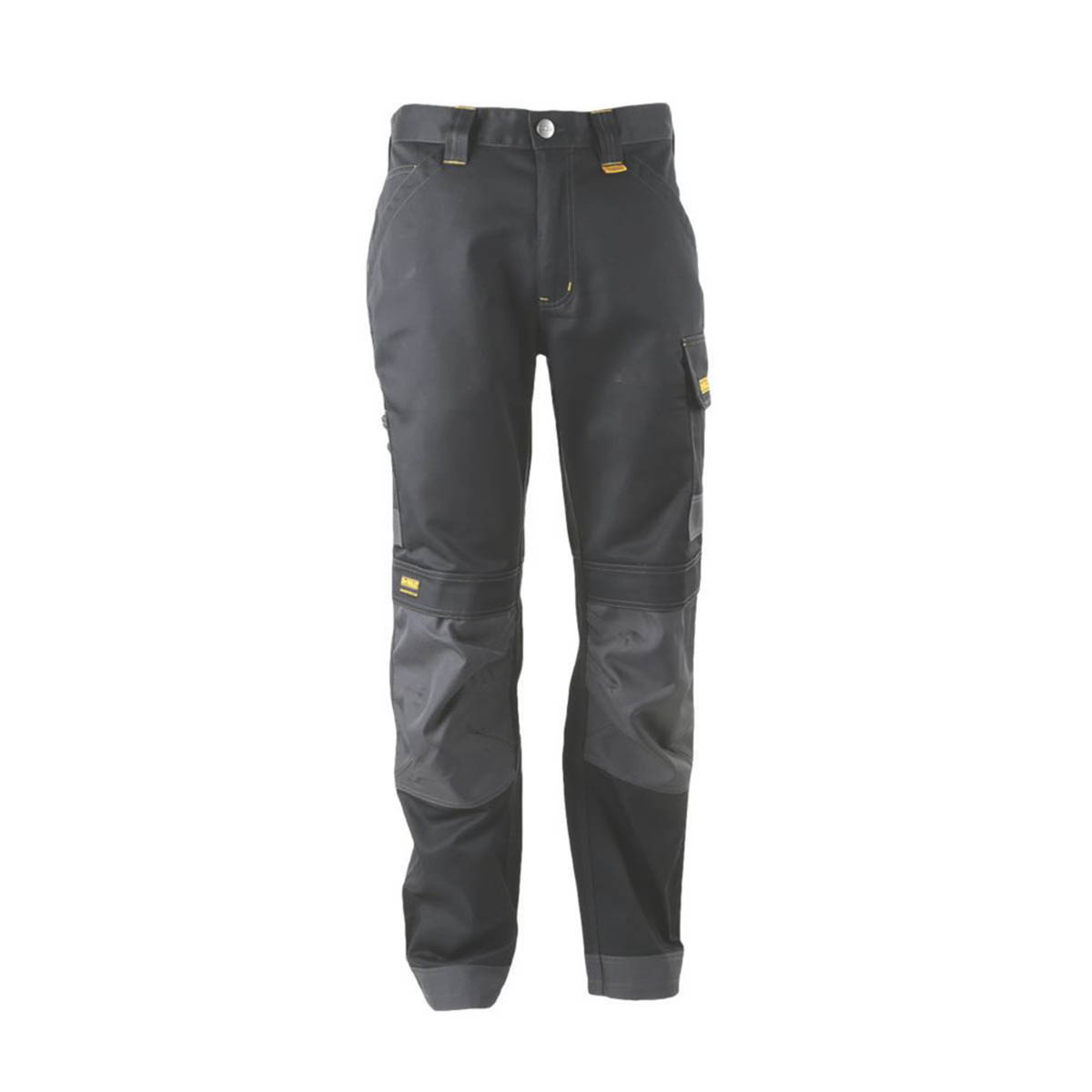 DeWalt Work Trouser Mens Regular Fit Black Multi Pockets Breathable 36"W 31"L - Image 1