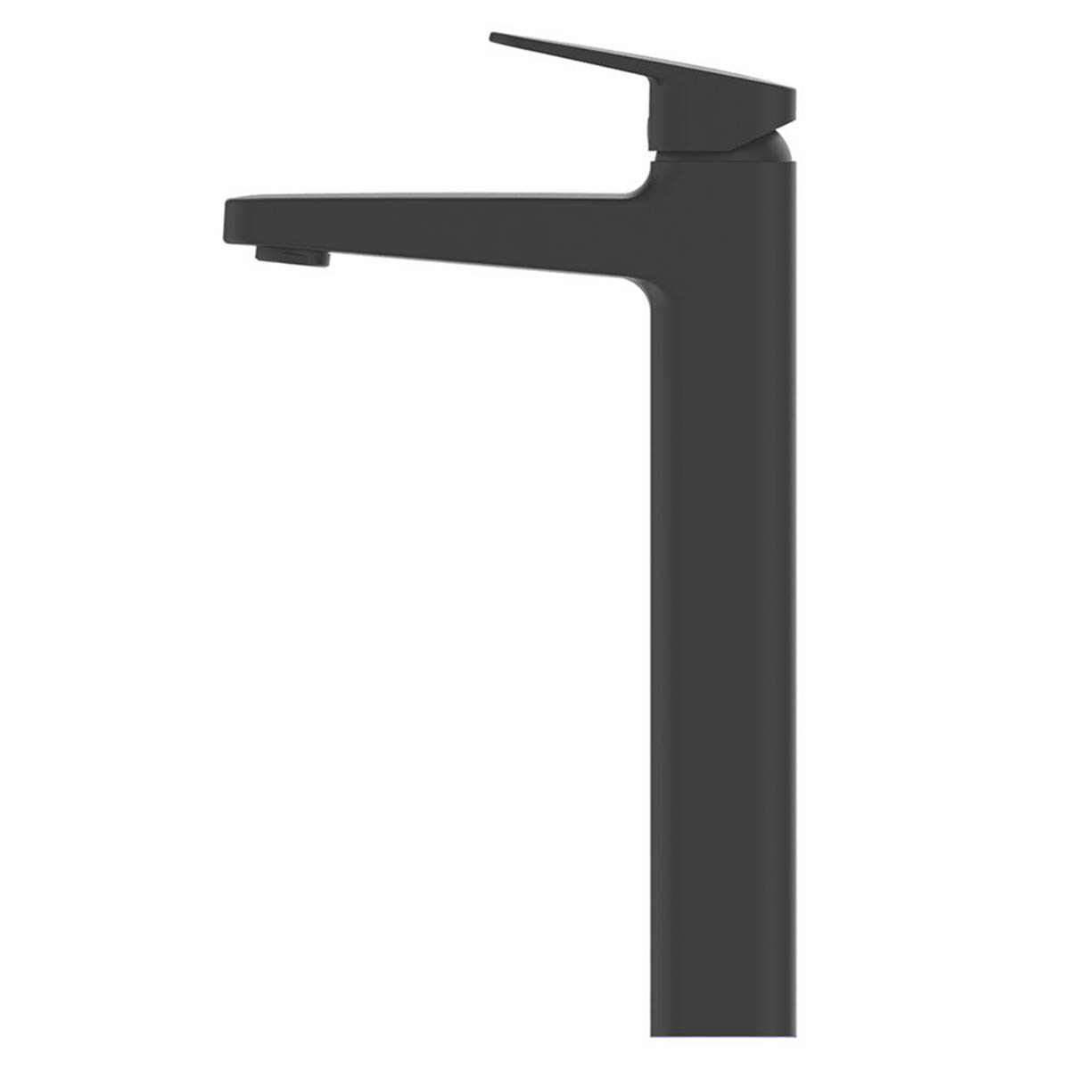 Bathroom Basin Tap Mono Mixer Silk Black Tall Single Lever Modern Faucet - Image 2