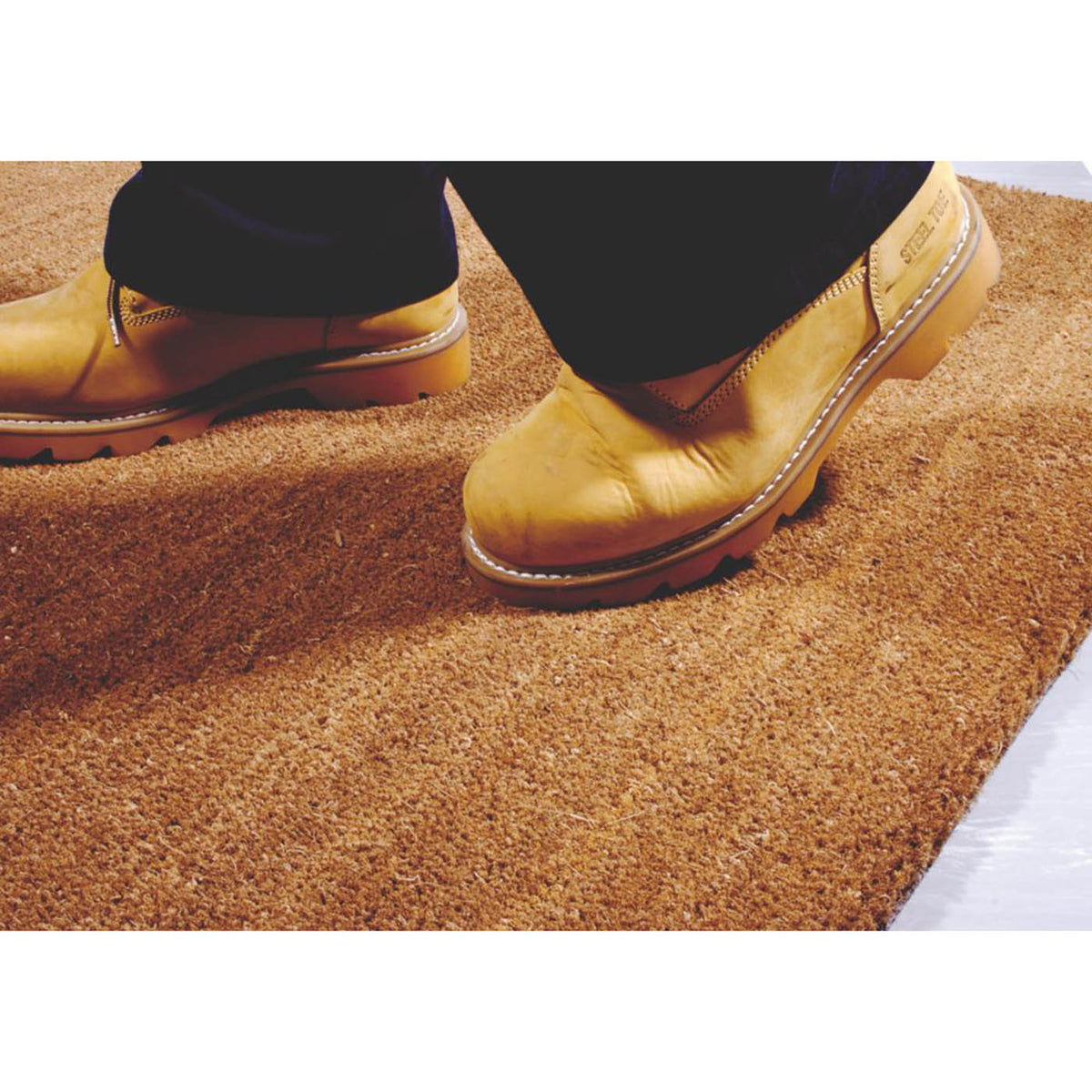 COBA Coir Entrance Mat Natural Anti Slip Debris Dirt Water Resistant 1.2 x 0.6m - Image 4