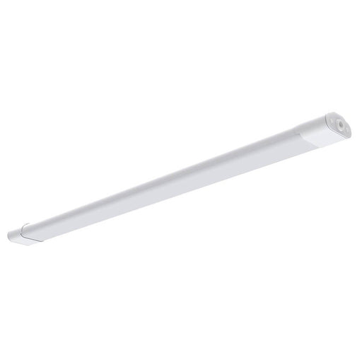 LAP Batten Light 4ft LED Neutral White Single Plastic White Microwave Sensor 36W - Image 1