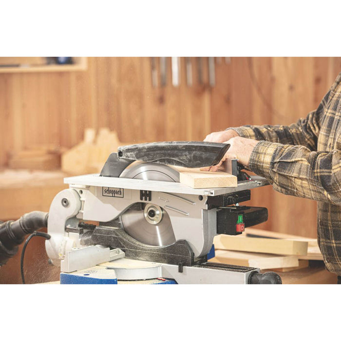 Scheppach Table Mitre Saw Combination Electric HM100T 254mm Blade 1800W - Image 5