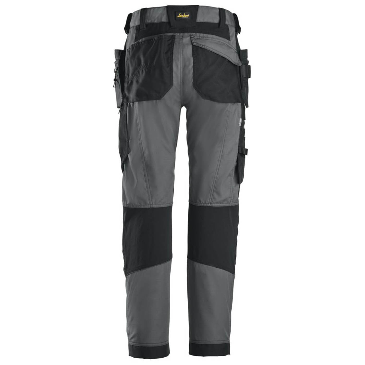 Snickers Work Trousers Mens Regular Fit Grey Stretch Multi Pockets Cargo 38W 30L - Image 4