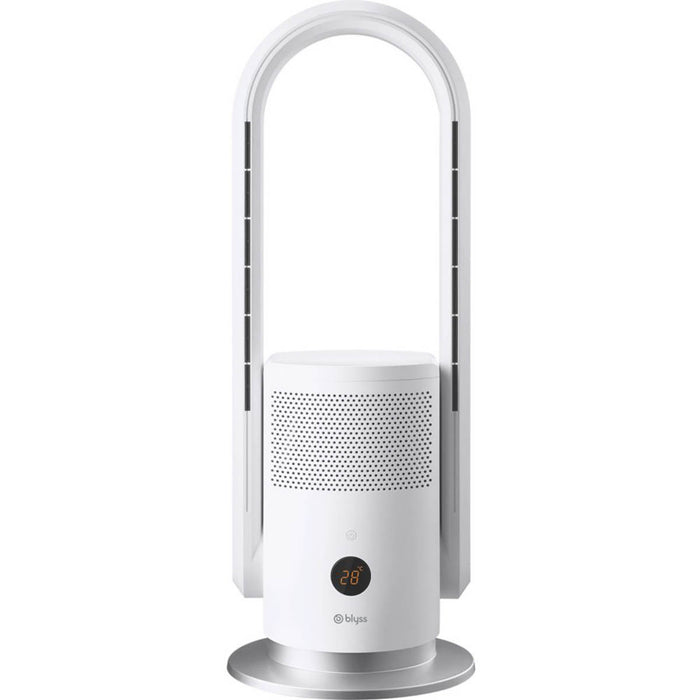 Blyss Tower Fan Cooler Heater Purifier 3 in 1 Desk 9 Speed Remote Electric 70cm - Image 2