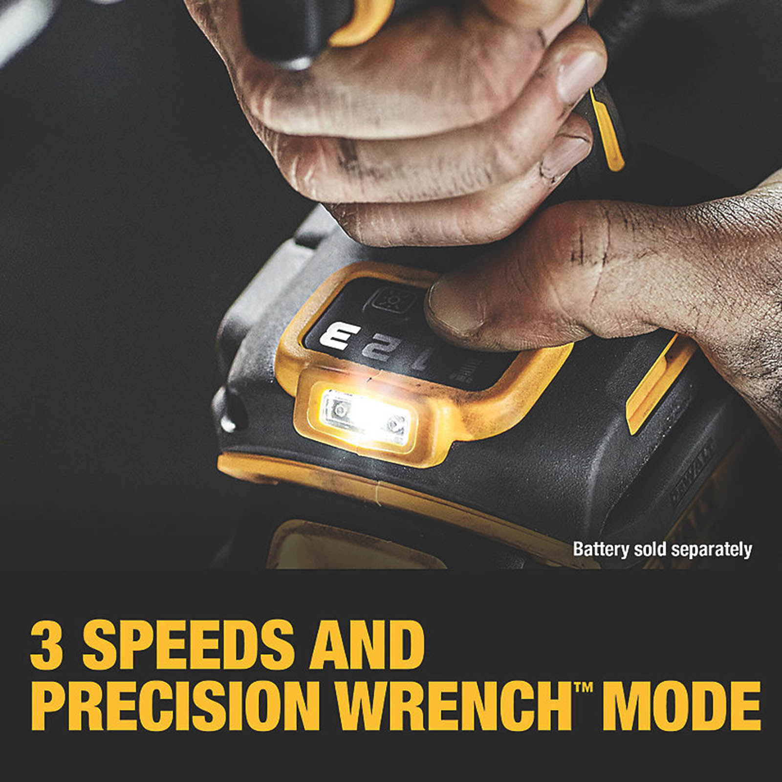 DEWALT Cordless Impact Wrench DCF961N-XJ 18V Li-Ion XR Brushless Body Only - Image 3