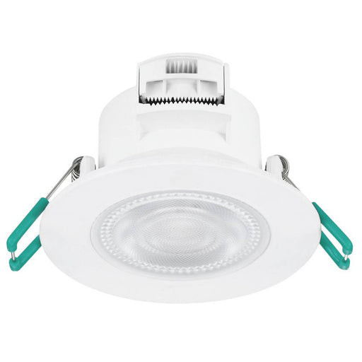 LED Spotlight Downlights Fixed Recessed White Indoor Round 4.8W 500lm 3 Pack - Image 1