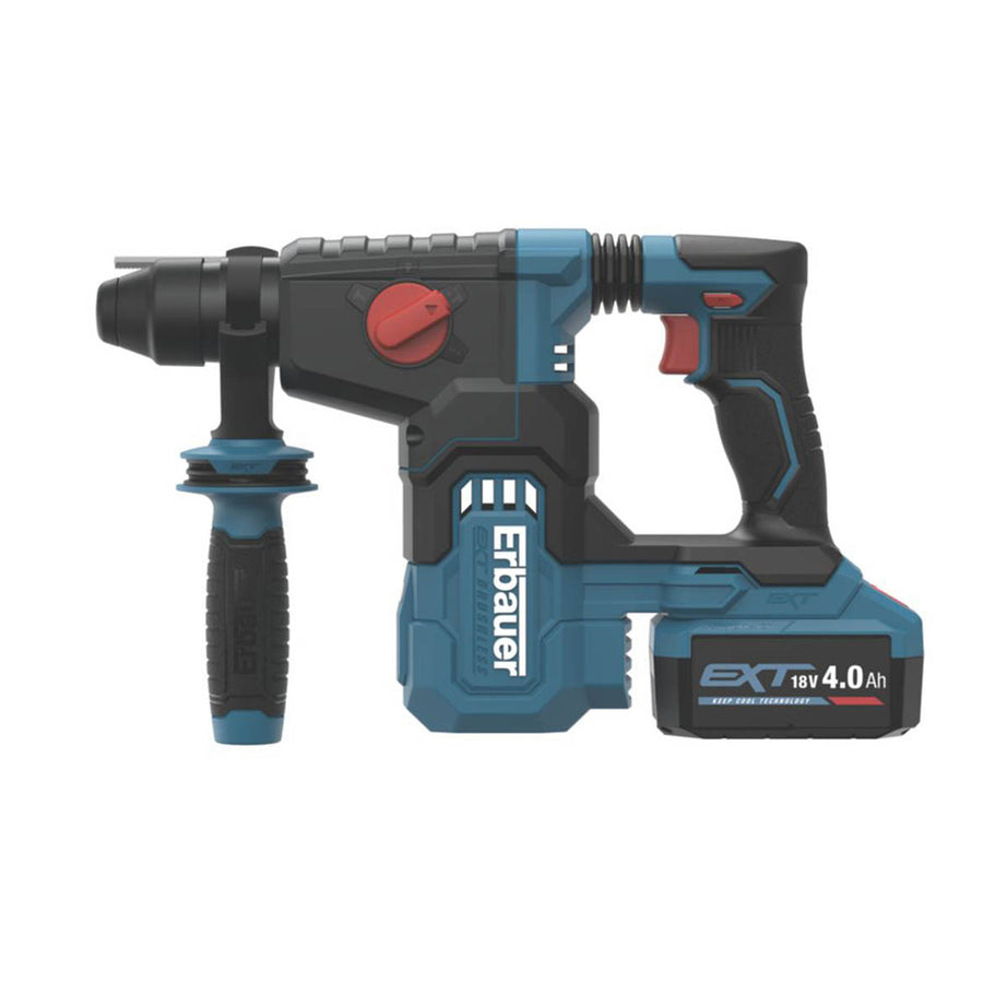Erbauer SDS Plus Hammer Drill ERI1078SDS Cordless 3.4kg 18V 1 x 4.0Ah Li-Ion EXT - Image 3