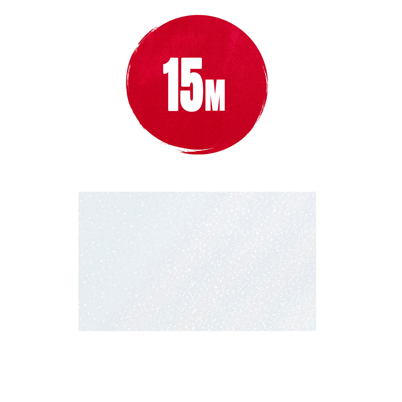 Window Film Frosted Transparent Privacy Static Cling Door Window 675mmx15m - Image 1