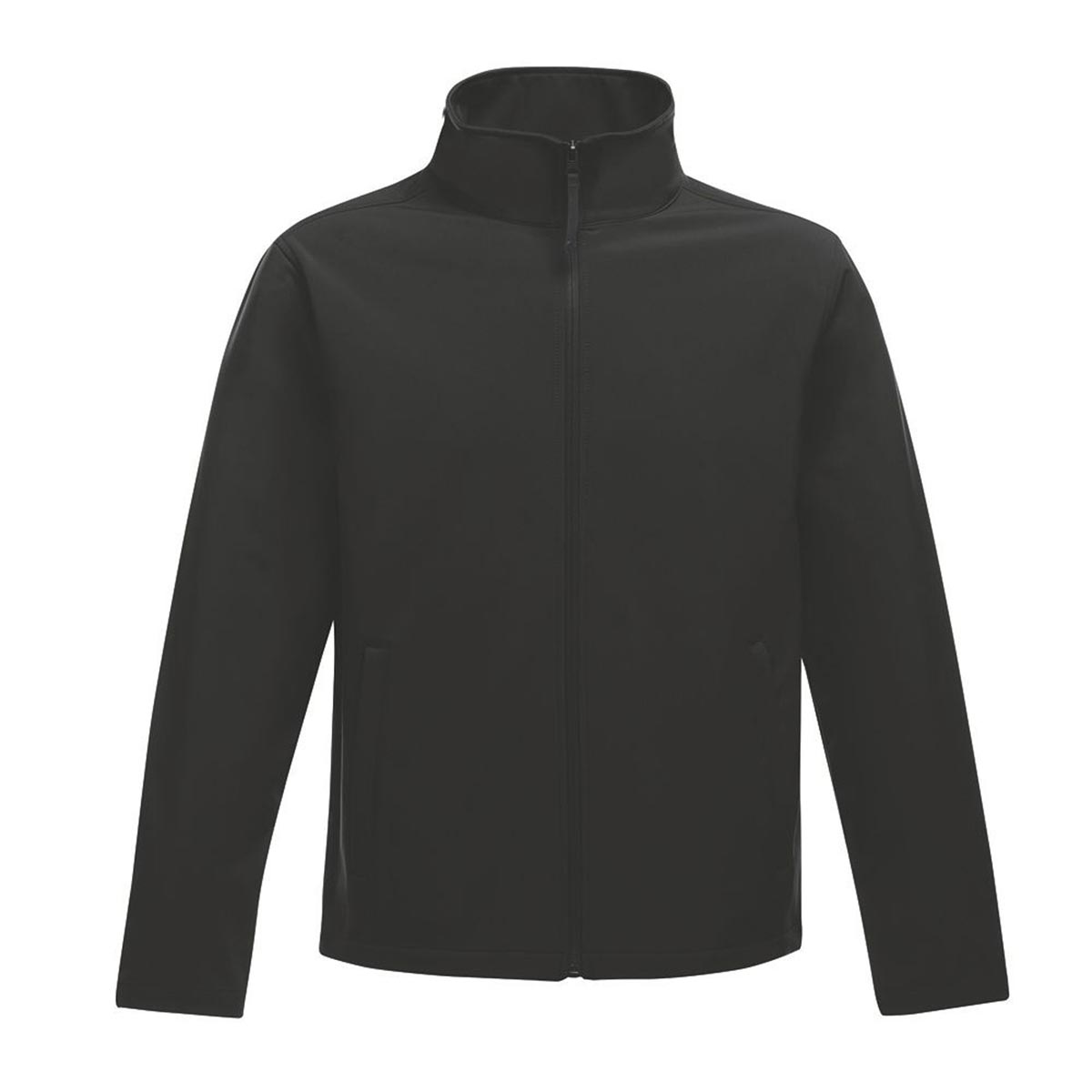 Regatta Work Softshell Jacket Mens Black Lightweight Soft Medium 39.5" Chest - Image 1
