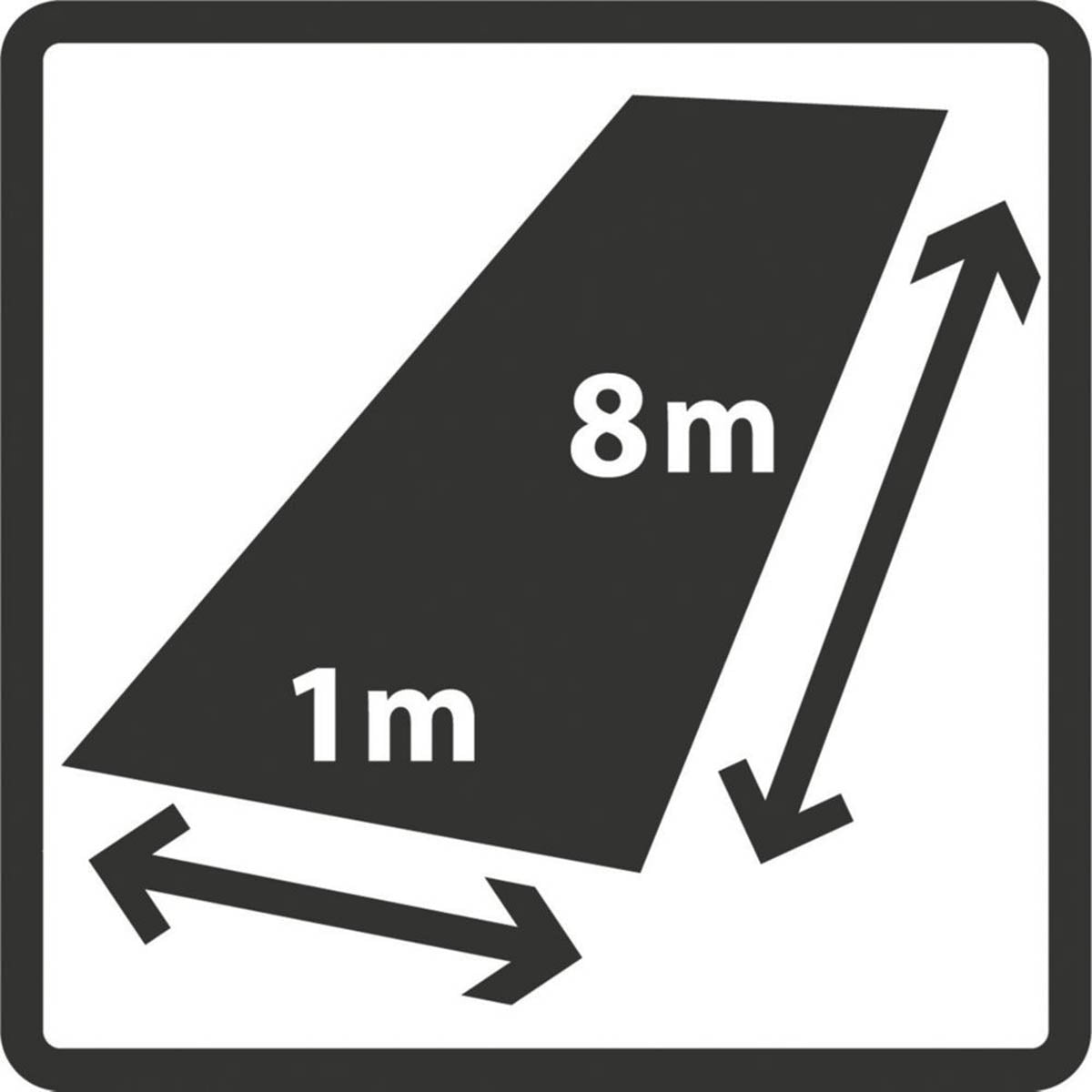 Roof Pro Roofing Cap Sheet 2-Layer System Dark Grey Outdoor Heavy Duty 8 x 1m - Image 3