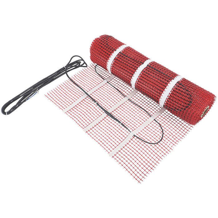 Electric Underfloor Heating Mat Warming For Tile Stone Ceramic Self Adhesive 7m² - Image 1