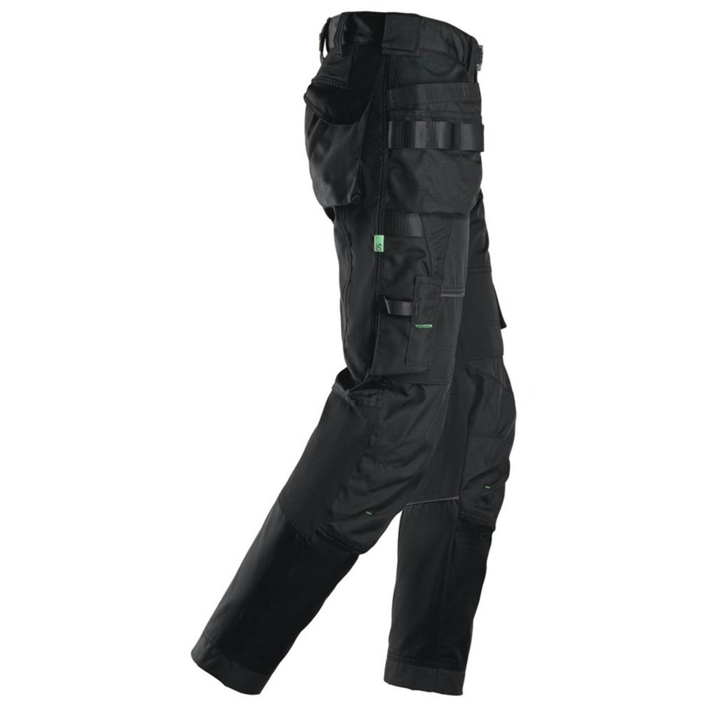 Snickers Work Trousers Mens Regular Fit Black Stretch Multi Pockets 39W 32L - Image 4