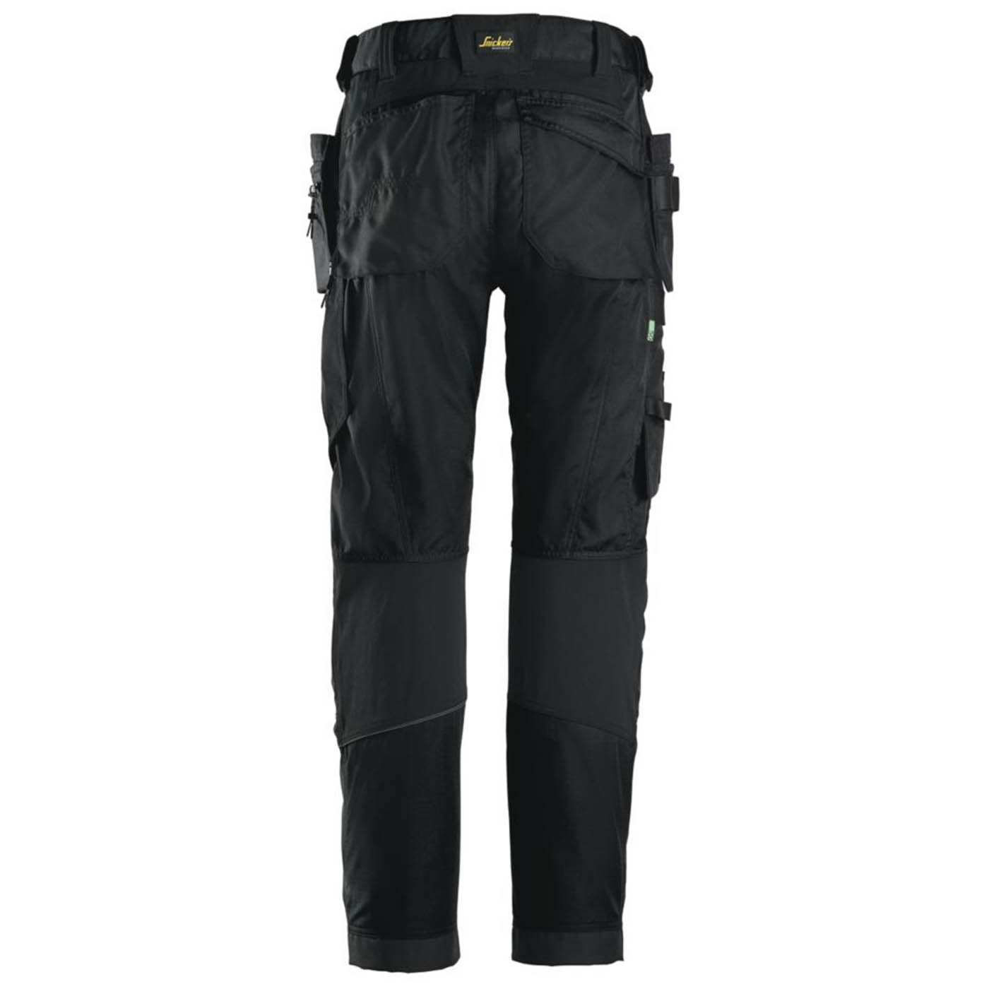 Snickers Work Trousers Mens Regular Fit Black Stretch Multi Pockets 39W 32L - Image 5