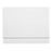 Bath End Panel Adjustable 685mm Glossy White PVC Waterproof Contemporary - Image 1