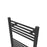 Bathroom Towel Rail Radiator Warmer Black Mild Steel Lightweight 1600x500mm - Image 3