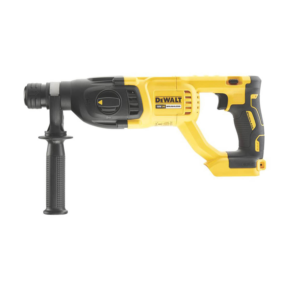 DeWalt SDS Plus Drill Cordless 18V Li-Ion DCH033N-XJ Brushless Compact Body Only - Image 1