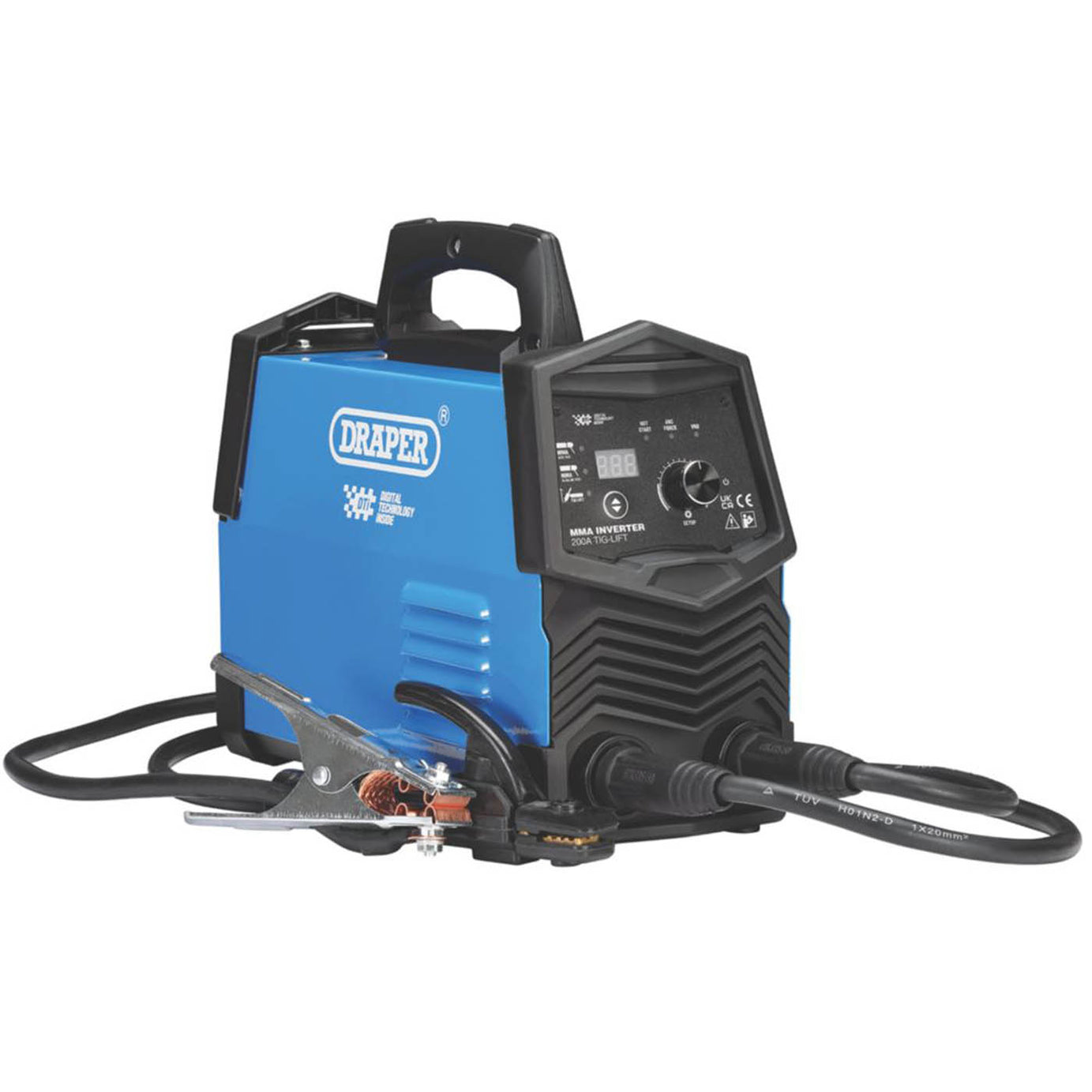 Draper Inverter Welder 70011 200A MMA With TIG-Lift Compact Dual Function 230V - Image 3