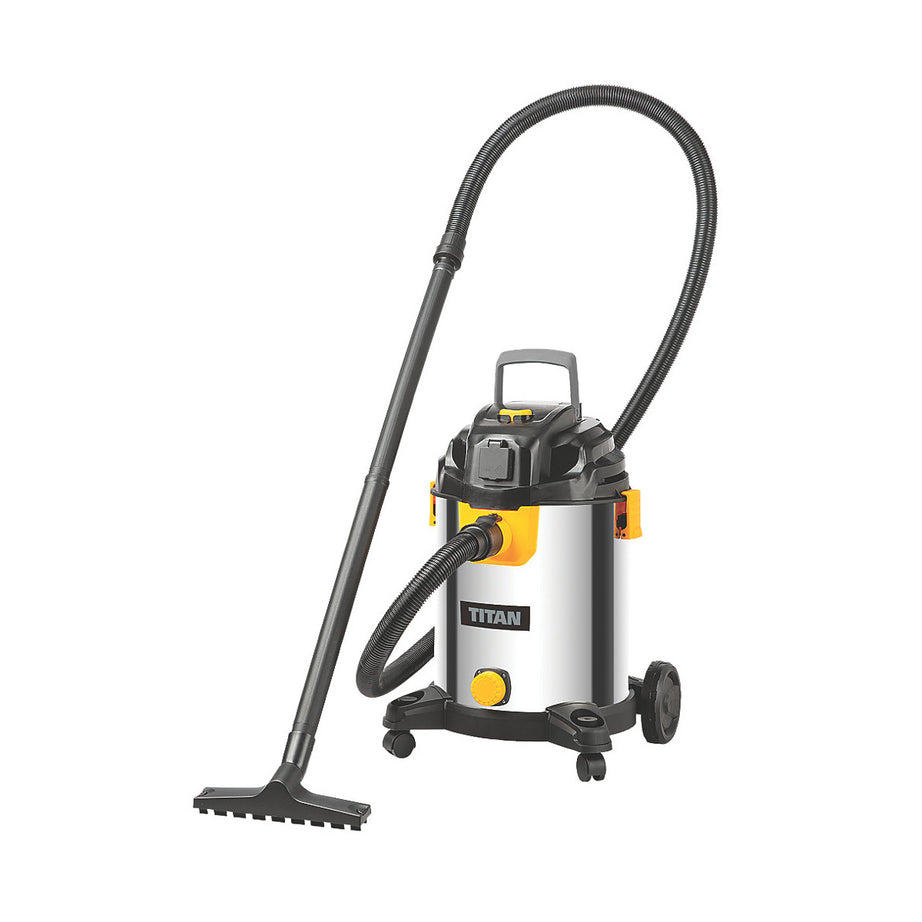 Titan Vacuum Cleaner Electric Wet And Dry Blower Function Plug 1400W 240V 25L - Image 1
