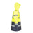 Mens Hi-Vis Traffic Jacket Yellow Reflective Safety Waterproof Large 54" Chest - Image 4