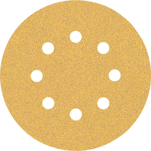 Bosch Expert Sanding Discs Wood C470 60 Grit 8-Hole Punched 125mm 50 Pack - Image 1