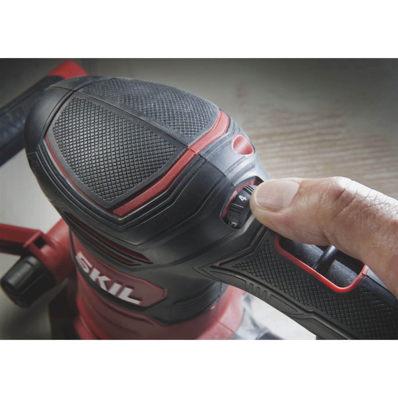 Skil Random Orbital Sander Electric SR1U7480DA 125mm Variable Speed Compact 400W - Image 5
