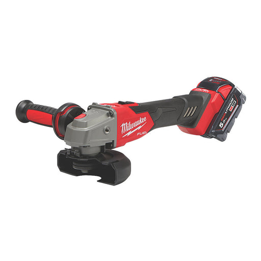 Milwaukee Angle Grinder Cordless 18V 5.0Ah Li-Ion M18FSAG115XB-501X Brushless - Image 1