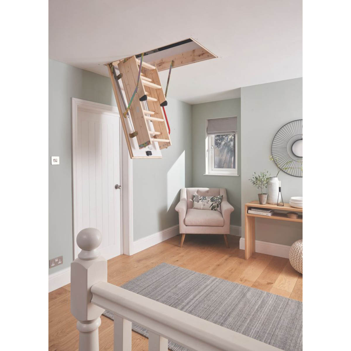 Werner Eco S Line 2.86m Loft Ladder Kit - Image 3