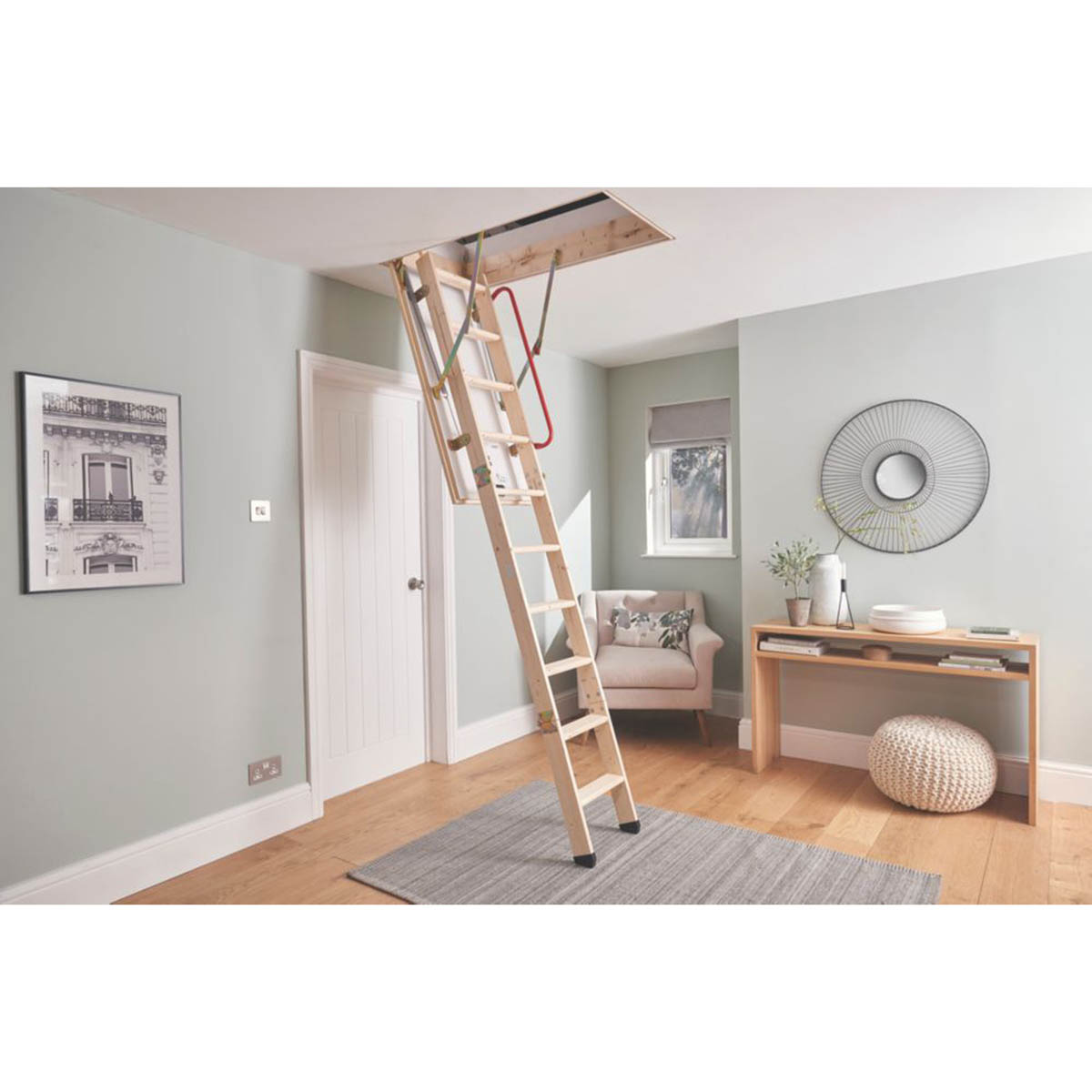 Werner Eco S Line 2.86m Loft Ladder Kit - Image 4