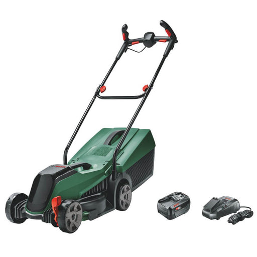 Bosch Rotary Lawn Mower 18V 1 x 4.0Ah Li-Ion Power for All  Cordless 32cm - Image 1