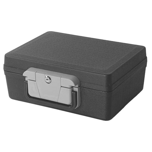 Smith And Locke Safe Chest Fire Rated 6L Lockable Portable Security Box 2 Keys - Image 1