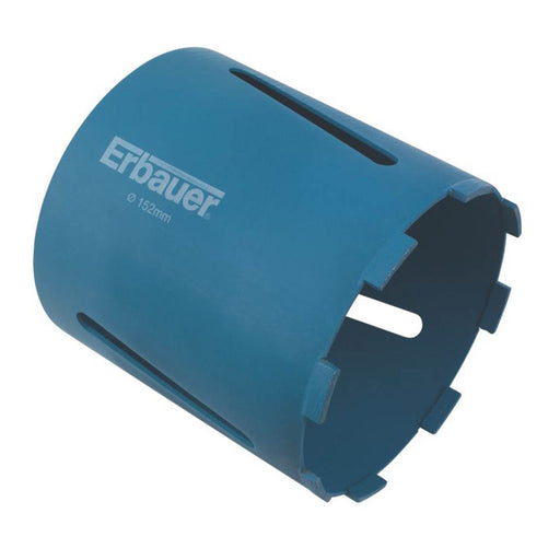 Erbauer Drill Bit Diamond Core 150mm For Concrete Masonry Wet Dry Cutting - Image 1