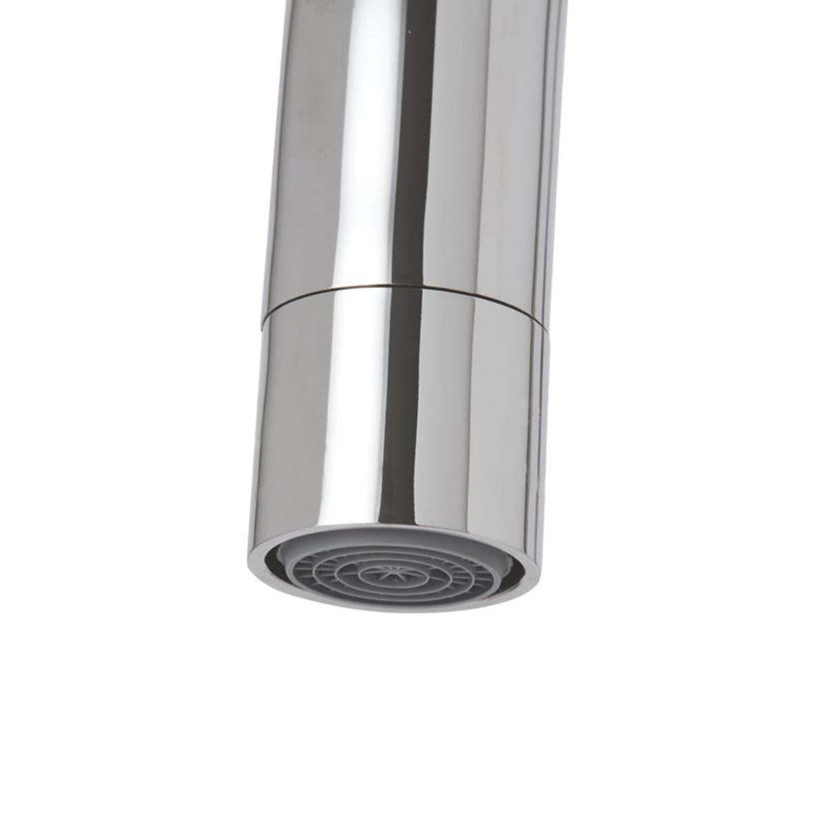 Kitchen Tap Mono Mixer Chrome Ceramic Disc Double Lever Anti Limescale Spout - Image 4