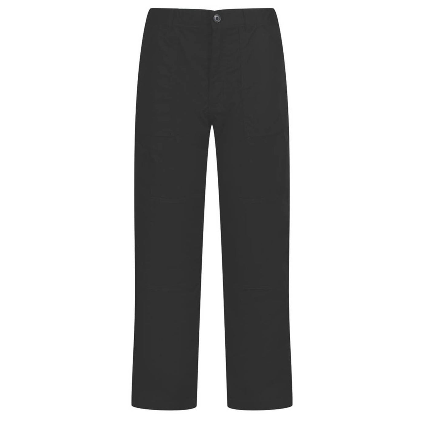 Regatta Work Trousers Mens Classic Fit Black Multi Pockets Cargo 42W 29L - Image 1
