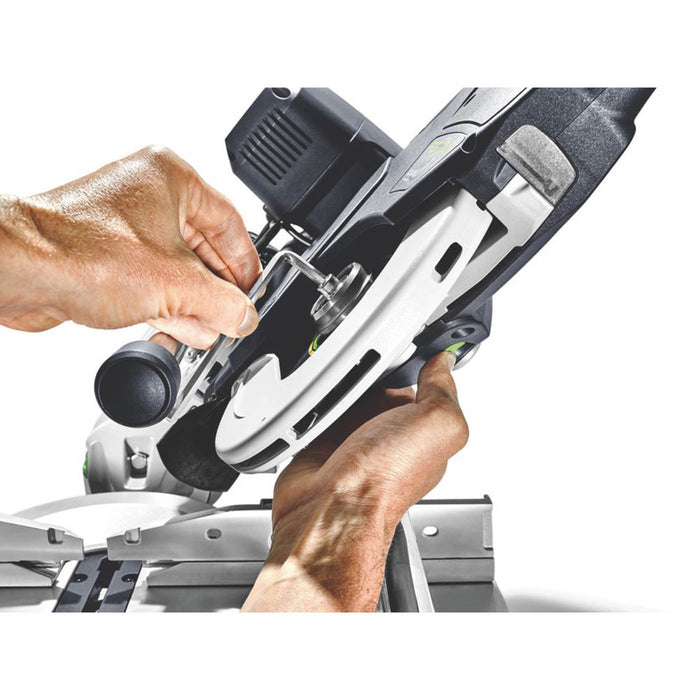 Festool Compound Mitre Saw Sliding Corded Electric Compact Double-Bevel 110V - Image 5