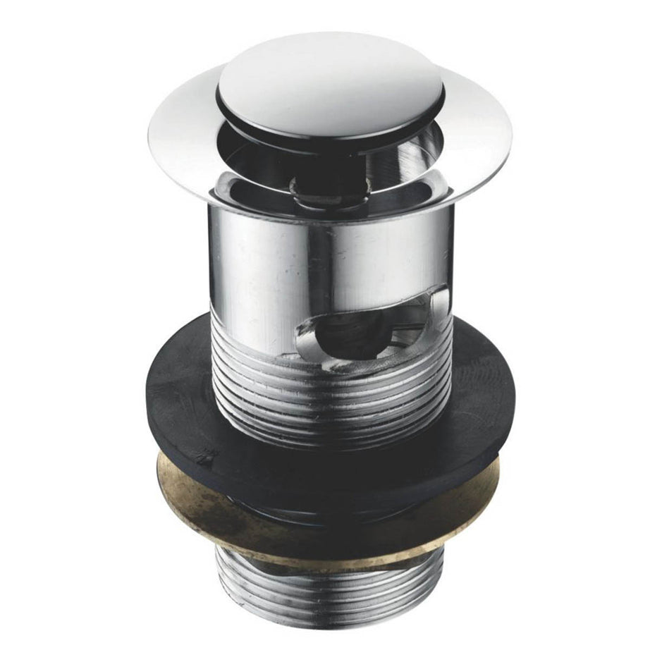 Ideal Standard Basin Clicker Waste Pop Up Slotted Chrome Plated Bathroom 80mm - Image 1