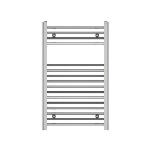 Towel Radiator Rail Gloss Chrome Bathroom Ladder Warmer Steel 271W H800xW500mm - Image 1