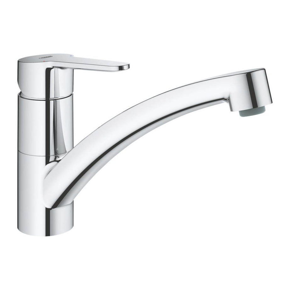 Grohe Kitchen Mono Mixer Tap Start Eco Faucet Chrome Single Lever Low Profile - Image 1