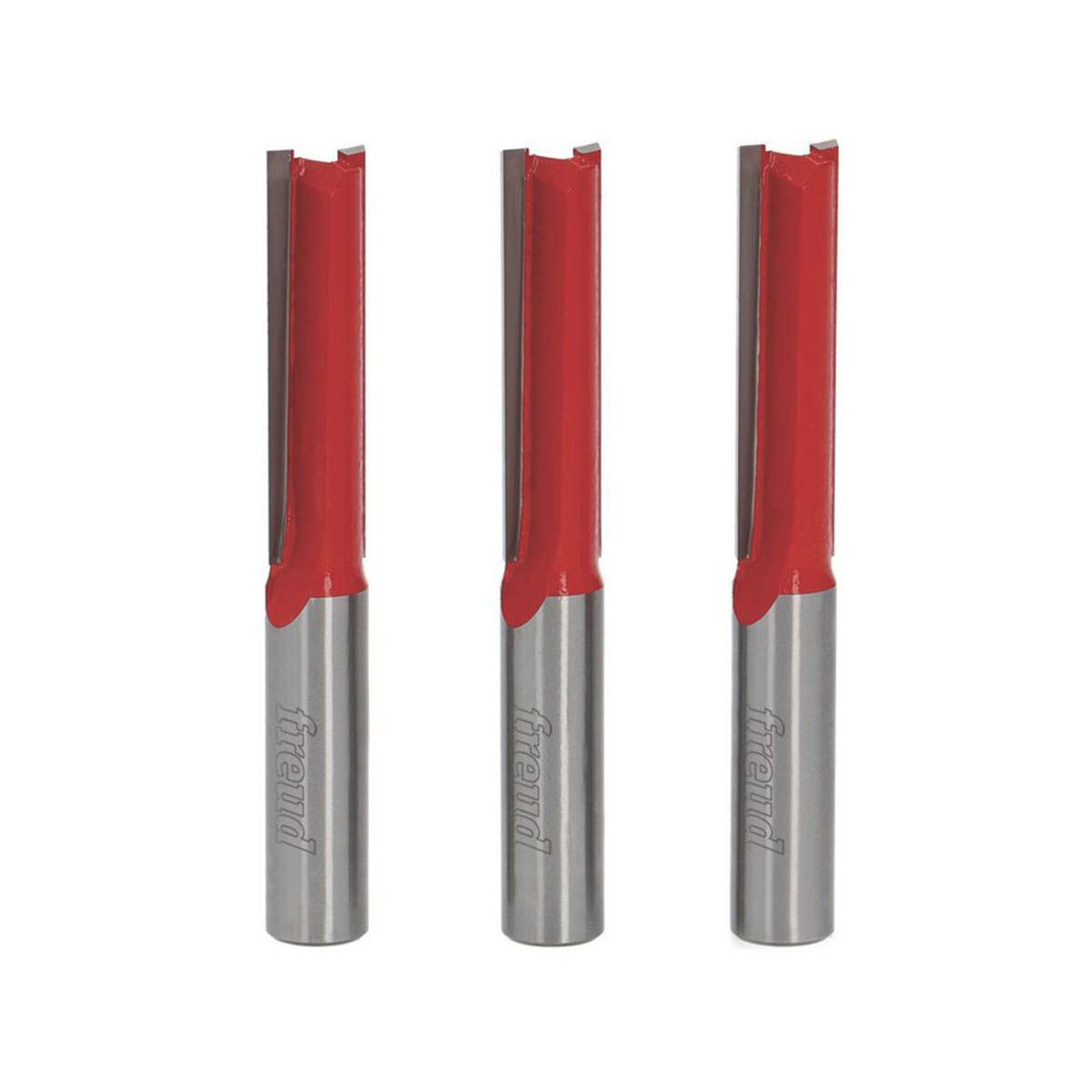 Freud Work Top Jig Kitchen Cutter Straight Shank Double-Flute 12.5x50.5mm 3 Pack - Image 1