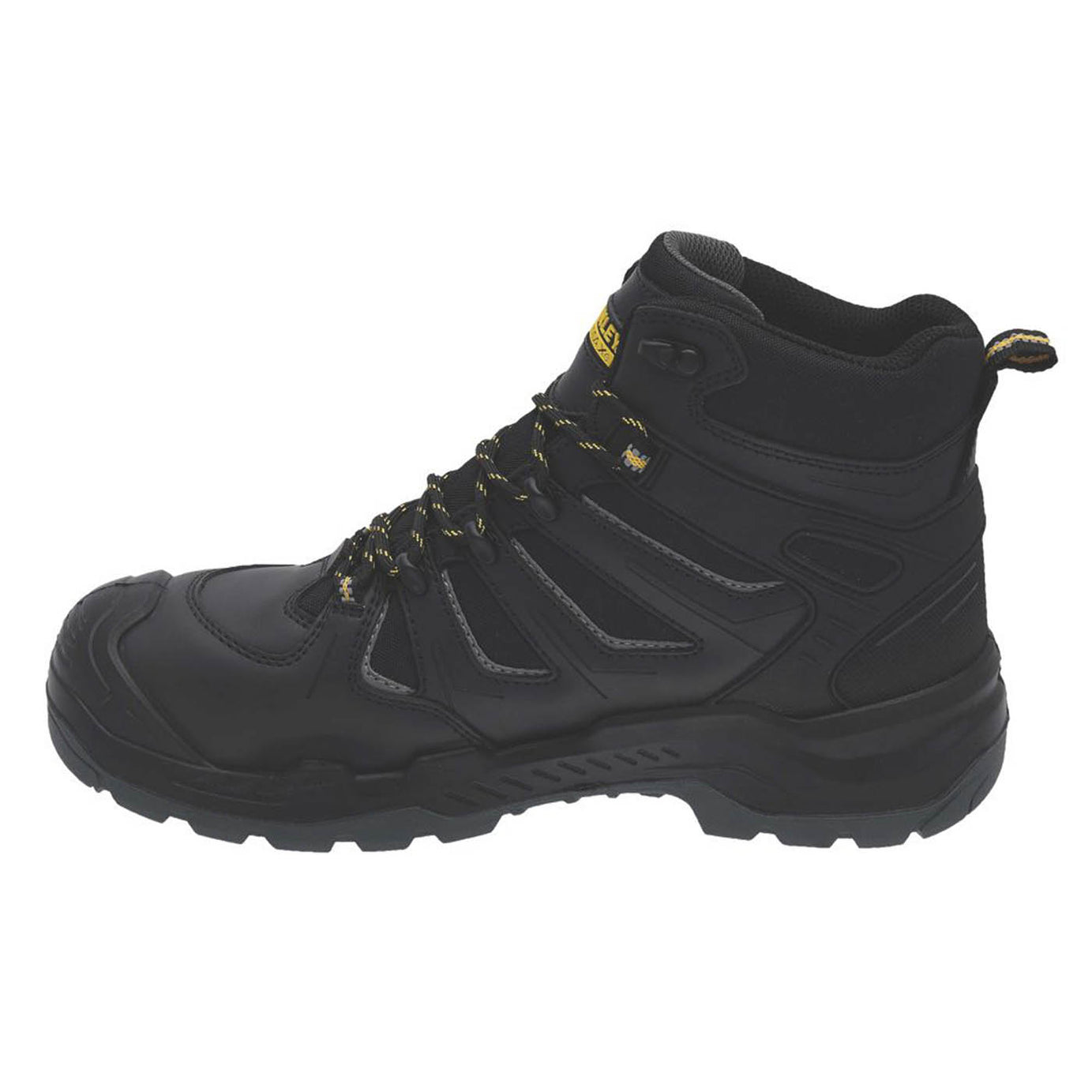Stanley FatMax Safety Boots Steel Toe Cap Black Waterproof Breathable Size 9 - Image 3