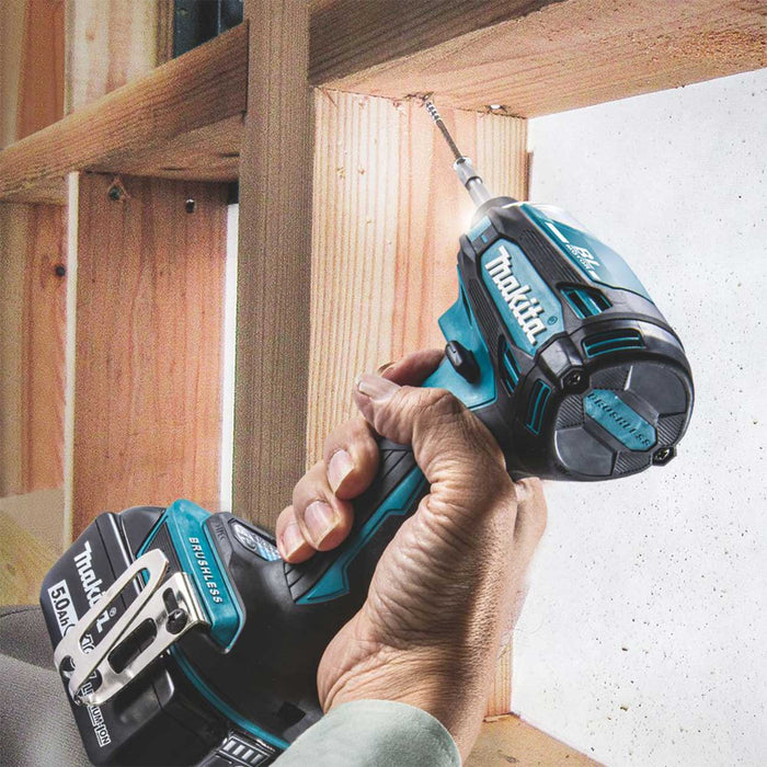 Makita Impact Driver Cordless Compact Powerful DTD172Z 18V Li-Ion LXT Body Only - Image 3