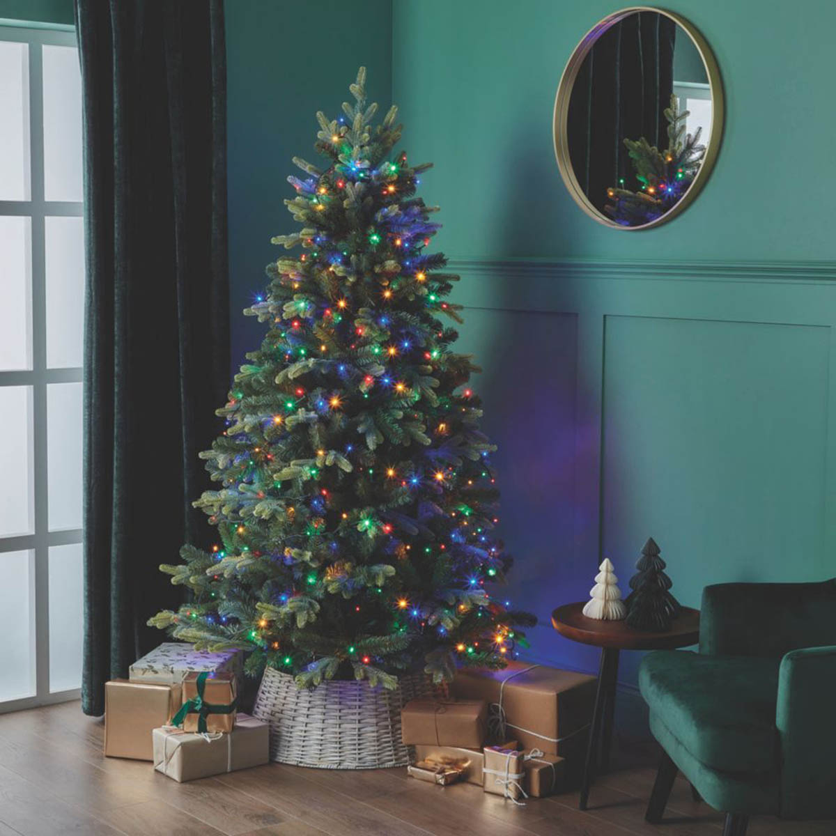 LED Christmas String Lights 1500 Multicolour Timer Indoor Outdoor IP44 Home - Image 4