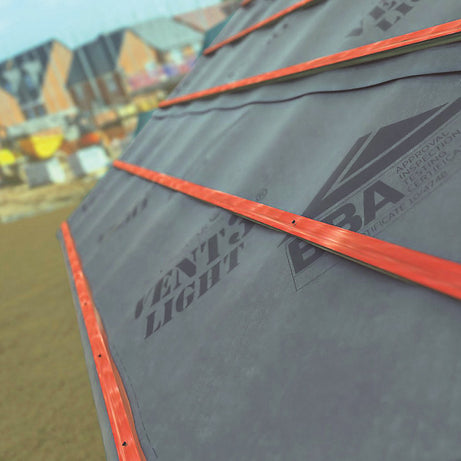 Cromar Roofing Membrane Breathable Dark Grey Waterproof Lightweight 50mx1.5m - Image 2