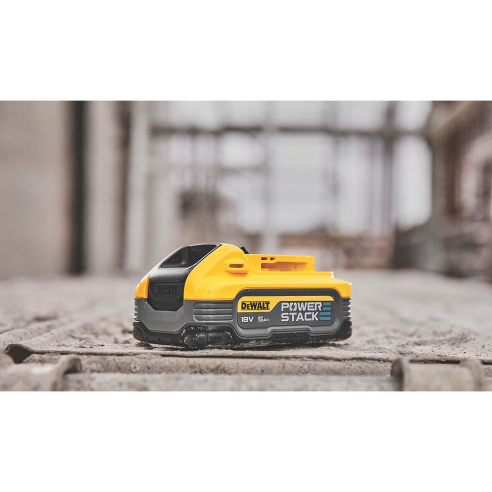 DeWalt Battery Li-Ion 5Ah DCBP518-XJ 18V PowerStack 3 LED Fuel Charge Indicator - Image 5