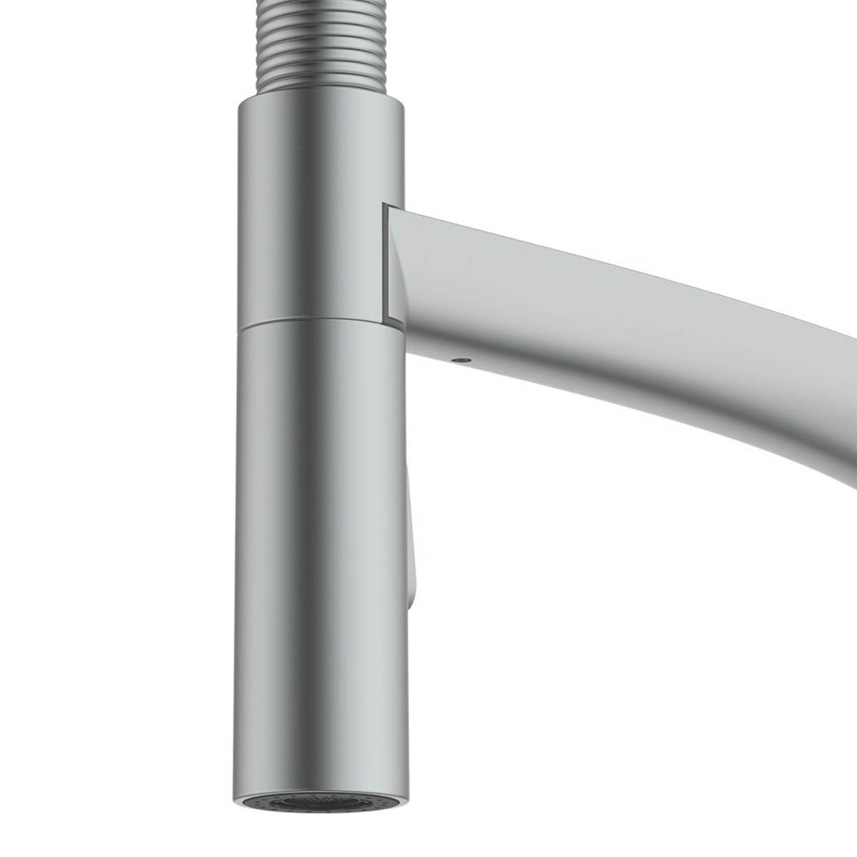 Swirl Kitchen Tap Mixer Stainless Steel Pull Out Single Lever Modern Faucet - Image 4