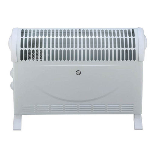 Convector Heater Electric Freestanding Portable White Overheat Protection 2000W - Image 1