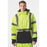 Hi Vis Shell Jacket Yellow Breathable Waterproof Adjustable Medium 40" Chest - Image 3